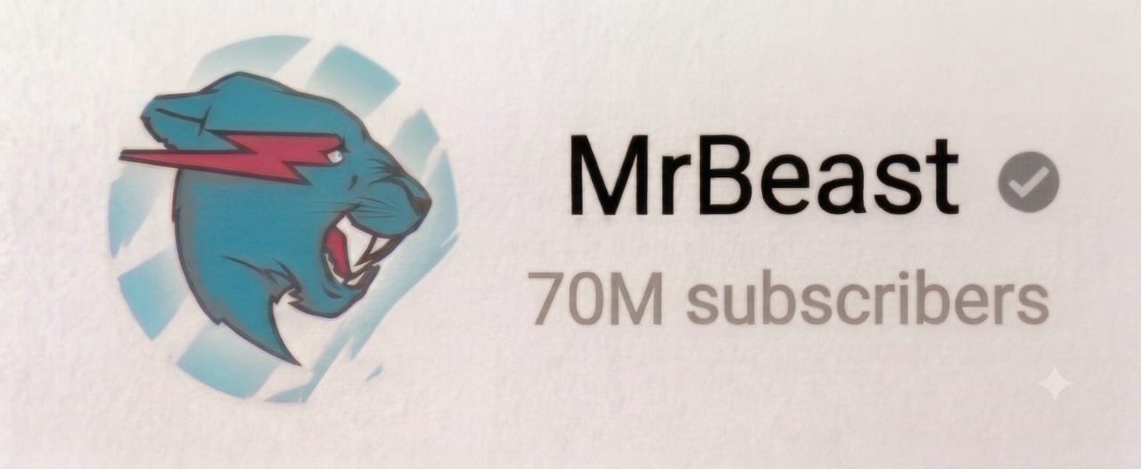 70 Million Subscribers — official banner