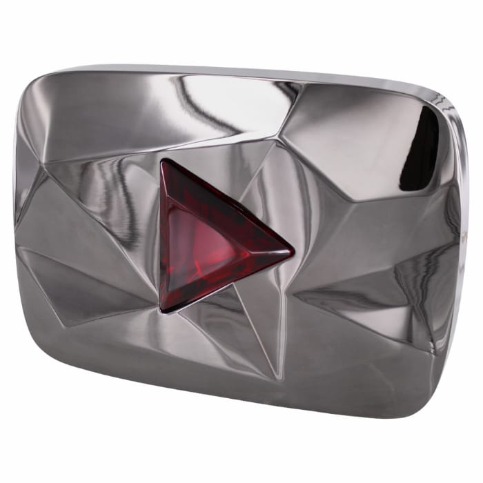 Red Diamond Play Button award