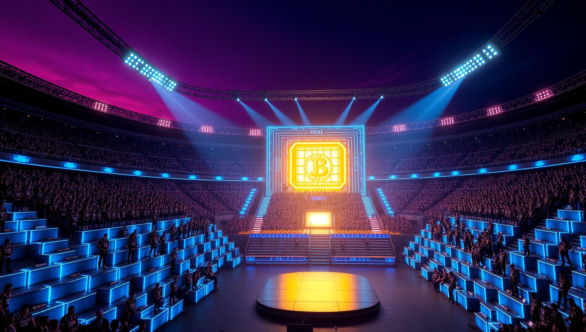 Beast Games arena — official promotional artwork